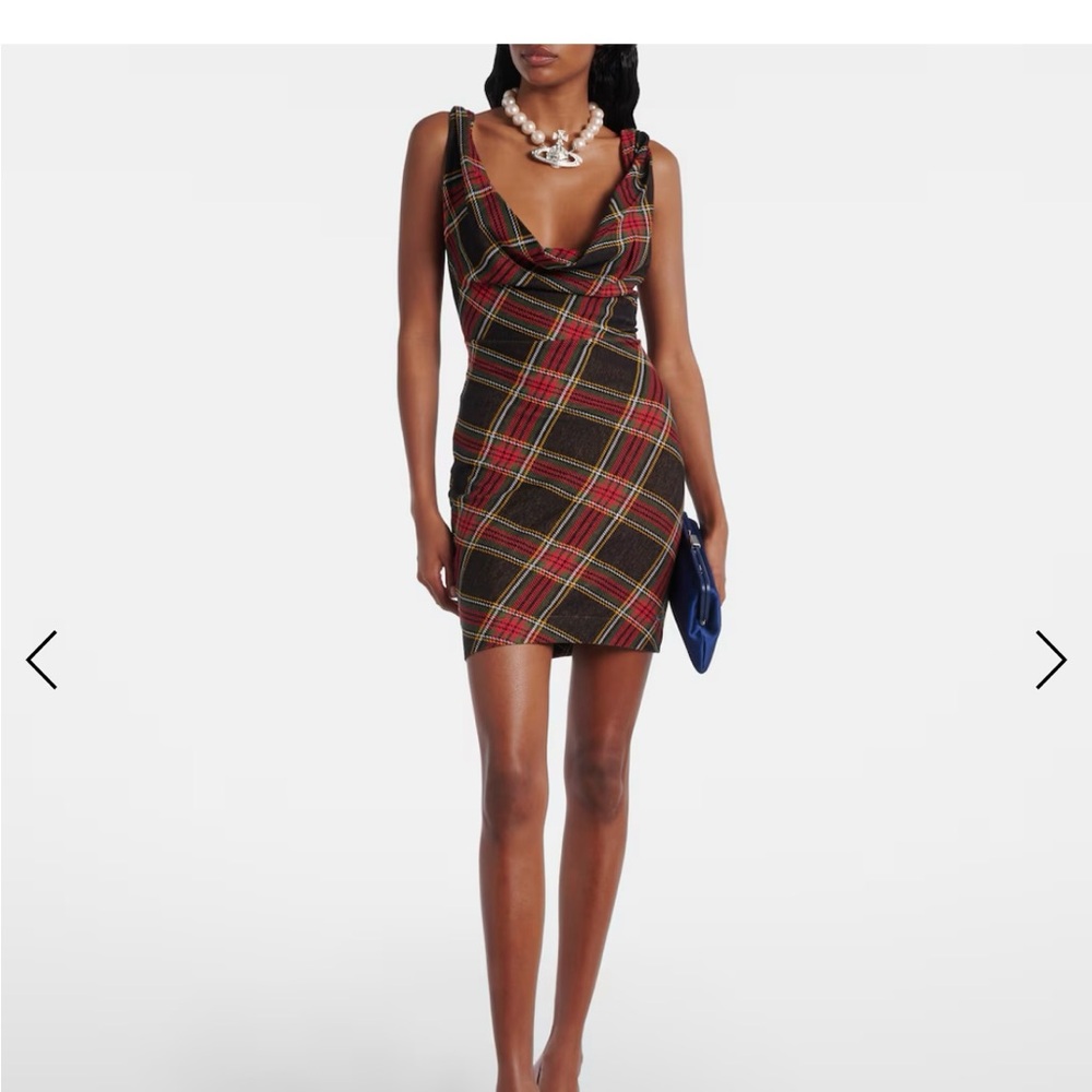 Vivienne Westwood Anna pencil dress plaid
